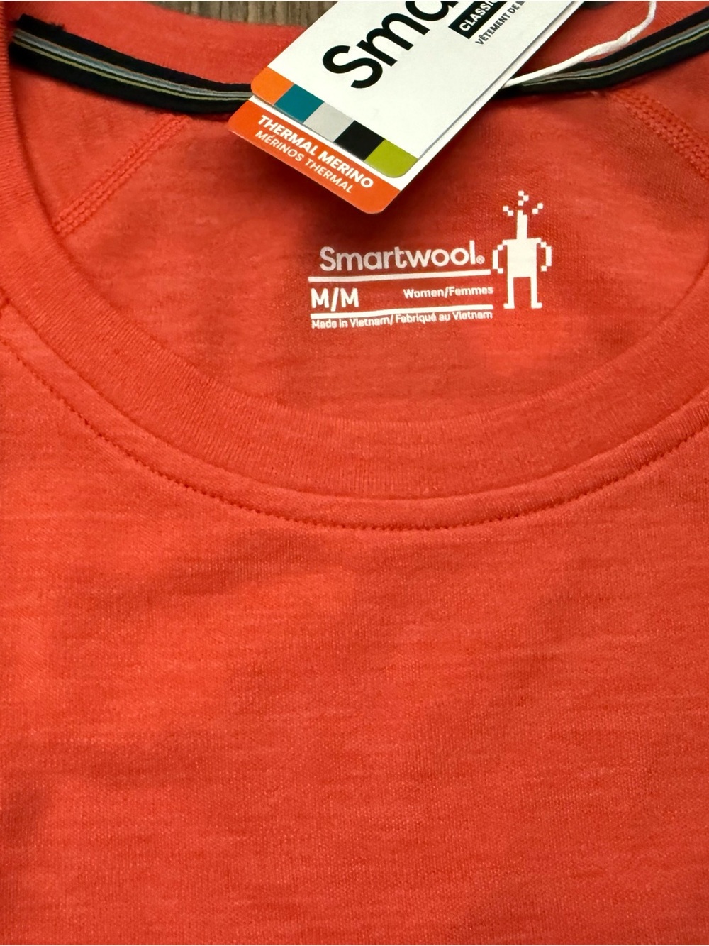 Smartwool Women's “Habenero” Merino Wool Base Layer Top M - Picture 3 of 5